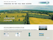 Tablet Screenshot of aktivregionalsterland.de